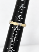 Tiffany & Co. Signature X Ring Size 9.5 in White Enamel and 925 Silver Stacking-5