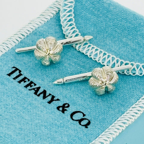 Vintage Tiffany Cufflinks or Shirt Studs in Sterling Silver