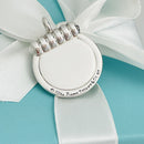 RARE Tiffany & Co Atlas Groove Pendant Engravable by Paloma Picasso Mens Unisex-1