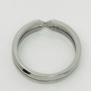 Size 11 Tiffany Zellige Ring by Paloma Picasso in Steel for Men Unisex-9