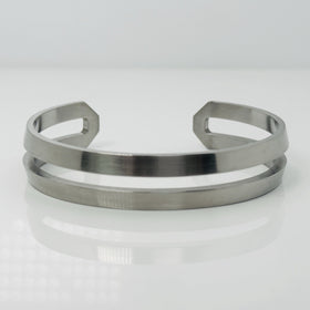 Tiffany & Co. Zellige Cuff Bracelet Mens Paloma Picasso in Stainless Steel Metal