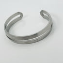 Tiffany & Co. Zellige Cuff Bracelet Mens Paloma Picasso in Stainless Steel Metal-3