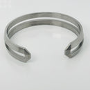 Tiffany & Co. Zellige Cuff Bracelet Mens Paloma Picasso in Stainless Steel Metal-6