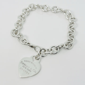 10" Extra Large Please Return to Tiffany New York Heart Tag Charm Bracelet