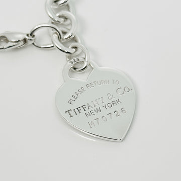10" Extra Large Please Return to Tiffany New York Heart Tag Charm Bracelet - 0