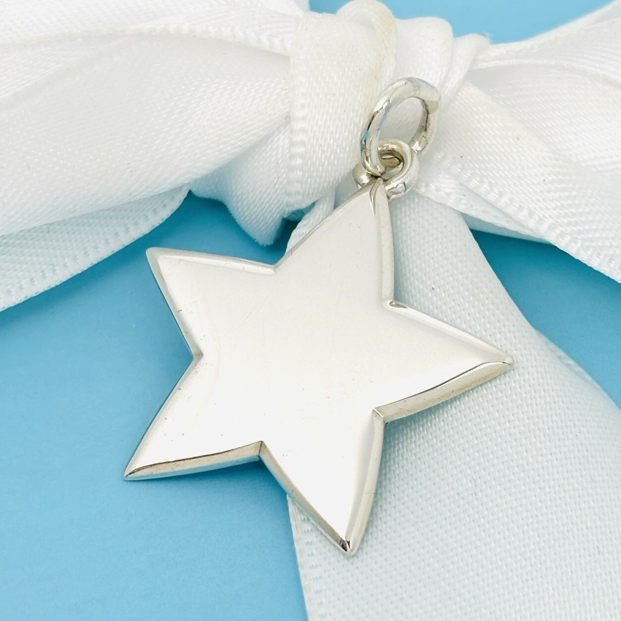 Tiffany & Co Star Charm or Pendant in Sterling Silver
