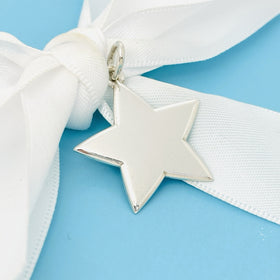 Tiffany & Co Star Charm or Pendant in Sterling Silver - 0