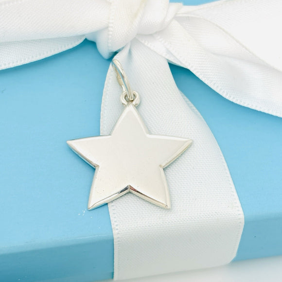 Tiffany & Co Star Charm or Pendant in Sterling Silver