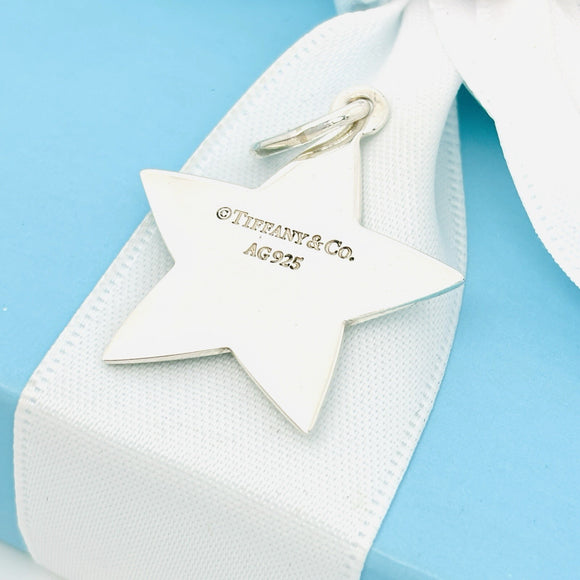 Tiffany & Co Star Charm or Pendant in Sterling Silver