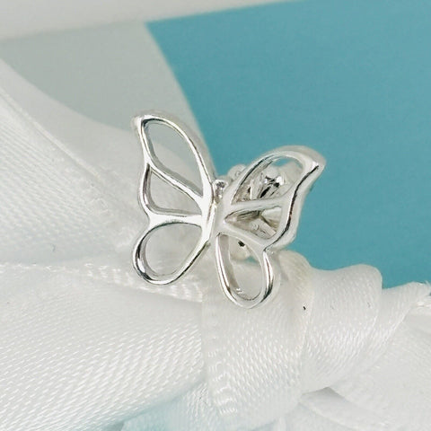 1 Tiffany Butterfly Stud Earring in Sterling Silver Single Replacement