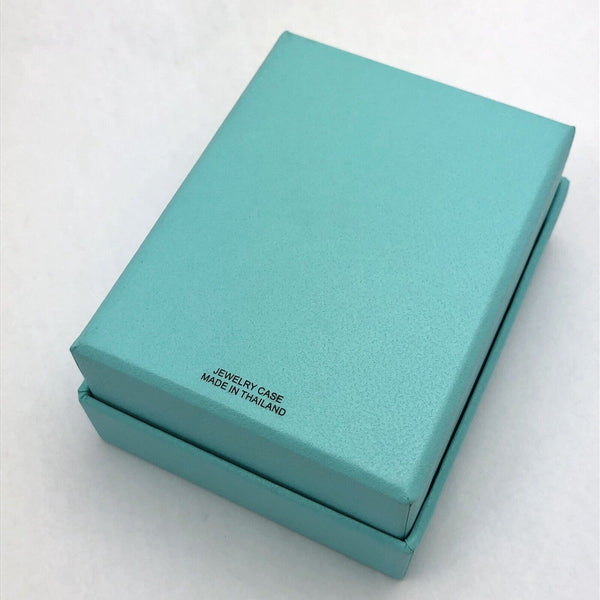 Tiffany & Co Necklace Presentation Black Suede Box and Blue Box Gift Bag - 7