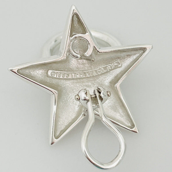 Tiffany & Co Vintage Star Door-knocker Star Earrings Statement Piece - 5