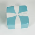 Tiffany Porcelain Blue Trinket Gift Jewelry Box Bone China Mini Small Miniature - 7