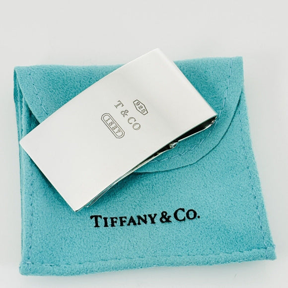 Tiffany & Co Hinged 1837 Money Clip in Sterling Silver