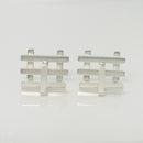 RARE Tiffany & Co Axis Cufflinks by Frank Gehry in Sterling Silver-4