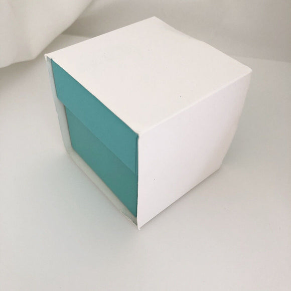 Tiffany & Co Blue Leather Empty Ring Box and Blue Gift Box
