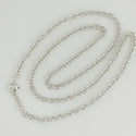 20" Tiffany & Co Mens Unisex Chain Necklace 3mm Large Link Rolo Round - 7