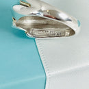 Size 6.5 Dome Shell Twist Rope Ring in Silver and 18K Gold Vintage-5