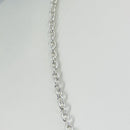 16" Tiffany & Co 3mm Large Link Rolo Chain Necklace-4