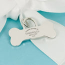 Return to Tiffany Dog Bone Pet ID Charm or Pendant Small in Silver Engravable-2