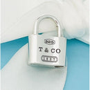 Tiffany 1837 Padlock Lock Charm Pendant in Sterling Silver FREE Shipping-1