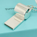 Tiffany Sterling Silver 1837 Whistle Pendant for Coach Teacher Sports Bead Chain-4