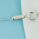 30" Tiffany Large Enchant Heart Filigree Pendant Necklace in Silver-5