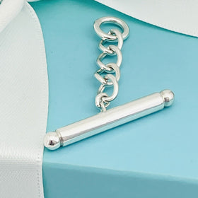 Tiffany Replacement Heart Tag Toggle Bar Necklace Clasp Repair Lost or Broken