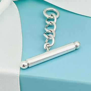 Tiffany Replacement Heart Tag Toggle Bar Necklace Clasp Repair Lost or Broken