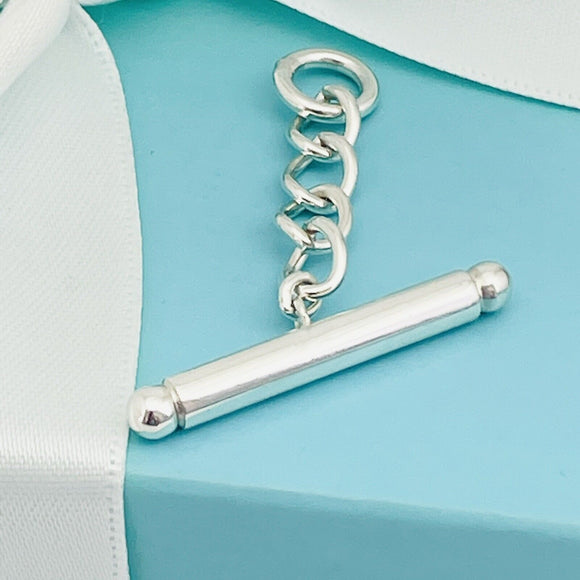 Tiffany Replacement Heart Tag Toggle Bar Necklace Clasp Repair Lost or Broken