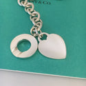 Tiffany & Co Heart Tag Toggle Necklace Authentic in Serling Silver Blank Heart - 5