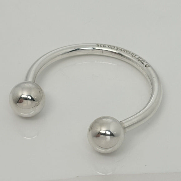 Tiffany & Co Extra Large Horseshoe Key Ring Chain Keyring Keychain