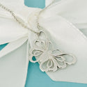 18" Tiffany Butterfly Pendant Necklace in Sterling Silver - 3