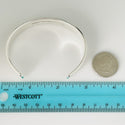 6.5" Tiffany & Co Coin Edge Cuff Bracelet in Sterling Silver - 6