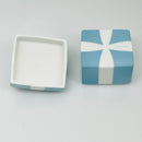2" Small Tiffany Blue Trinket Gift Box Ceramic Bone China Porcelain Jewelry Box-5