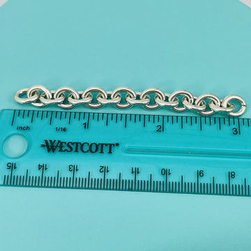 Return to Tiffany Chain Links Repair Lengthen Center Heart Tag Necklace Bracelet - 0