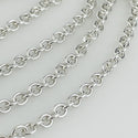 20" Tiffany & Co Mens Unisex Chain Necklace 3mm Large Link Rolo Round - 6