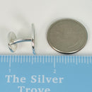 Return to Tiffany Oval Cufflink in Sterling Silver 1 Single Replacement For Lost-7