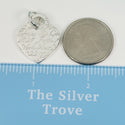 Tiffany & Co Notes 727 Fifth Ave Wave Herat Pendant or Charm in Sterling Silver - 4