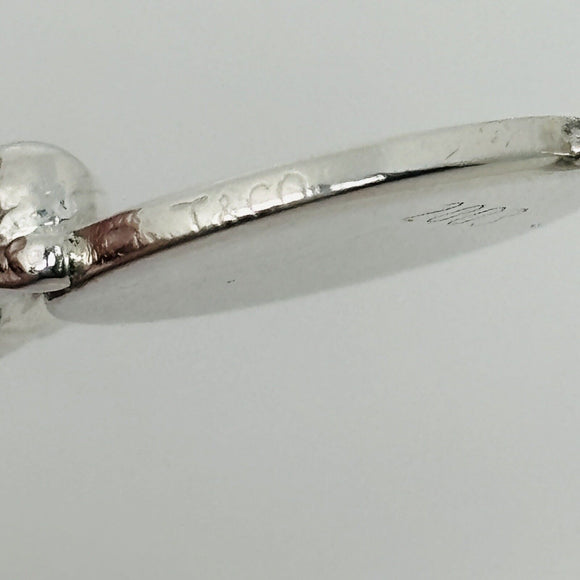 RARE Tiffany & Co Atlas Man Clock Charm or Pendant in Sterling Silver