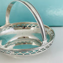 Tiffany & Co Sterling Silver Makers Trinket Nut Candy Basket Dish - 5