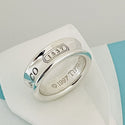 Size 4 Tiffany & Co 1837 Concave Ring in Sterling Silver - 2