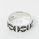 Size 9.5 Tiffany & Co Zellige Aztec Ring | Paloma Picasso | 925 Silver | Mens-2