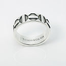 Size 9.5 Tiffany & Co Zellige Aztec Ring | Paloma Picasso | 925 Silver | Mens-3