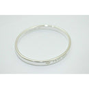 Small Tiffany & Co 1837 Oval Bangle Bracelet in Sterling Silver-5