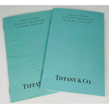 2 About Your Tiffany Gemstone & Pearl Jewelry Cleaning Manual Guide Booklet