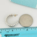 Tiffany & Co SINGLE Somerset Mesh Hoop Huggie Replacement Earring-5