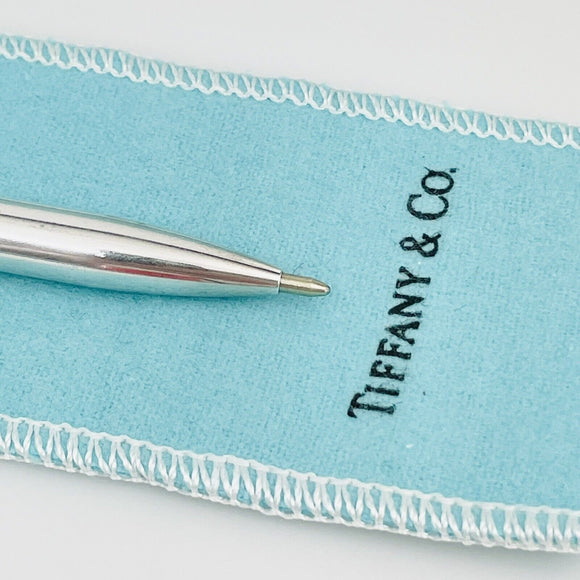 RARE Tiffany Tennis Racket Purse Pen in Sterling Silver