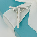 Tiffany & Co Crucifix Cross Pendant 27mm by Elsa Peretti in Sterling Silver - 2
