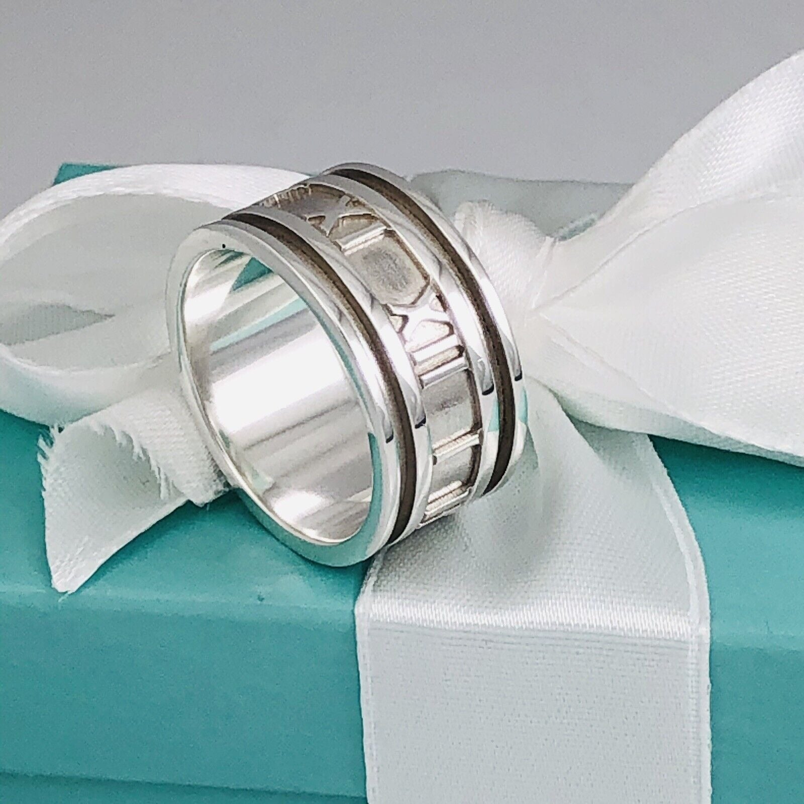ユーズド品】TIFFANY Atlas Ring 日本サイズ8号 353